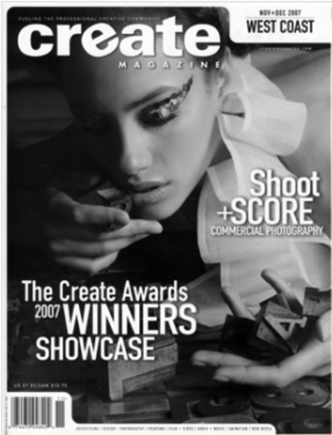 Create Magazine (March/April) - Our Packaging Work Featured in Cover Story 